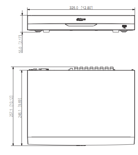 Rejestrator 5W1 4K AI, XVR5116H-4KL-I3 - DAHUA