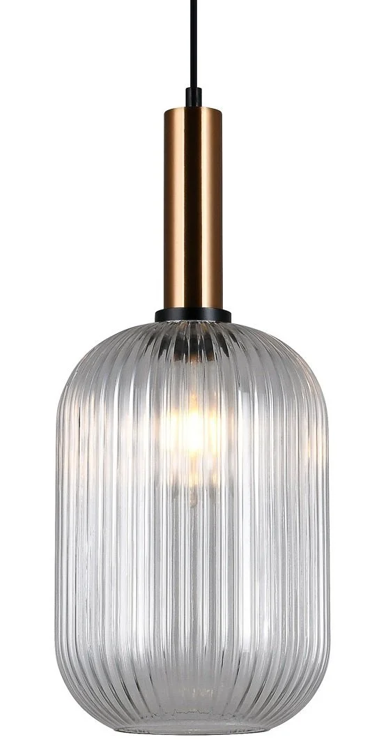 Lampa wisząca ANTIOLA, PND-5588-1M-BRO+SG - ITALUX