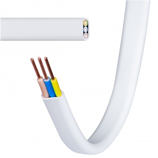Przewód płaski OMY 3X2.5 3M, H05VV-3X2.5-3M - Elektrokabel