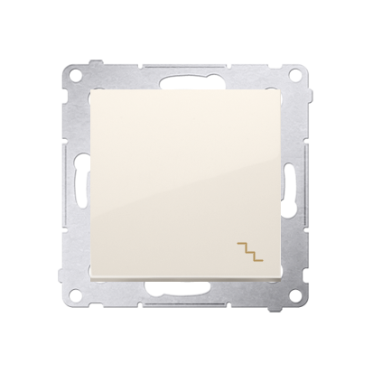 Łącznik schodowy, Kremowy - DW6.01/41 - Kontakt Simon 54 Premium
