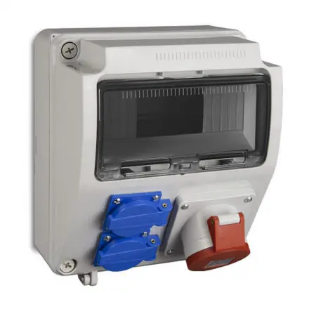 Rozdzielnica budowlana skrzynka siłowa RS-9 IP44 - Elektro-Plast