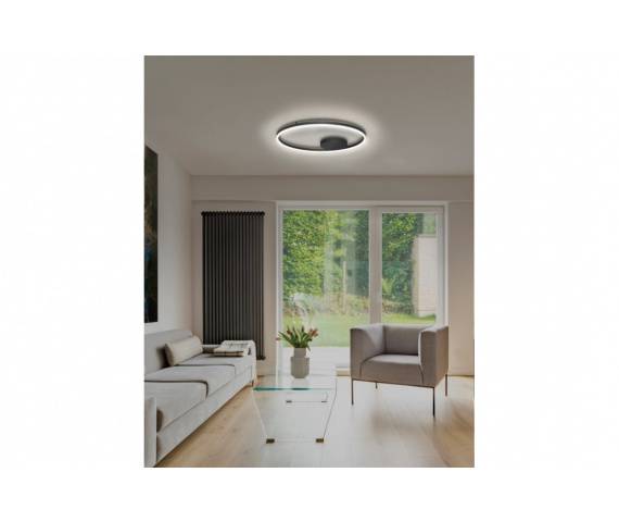 Oprawa świetlna LED Czarna HALO80 55W 3000K - AZARDO