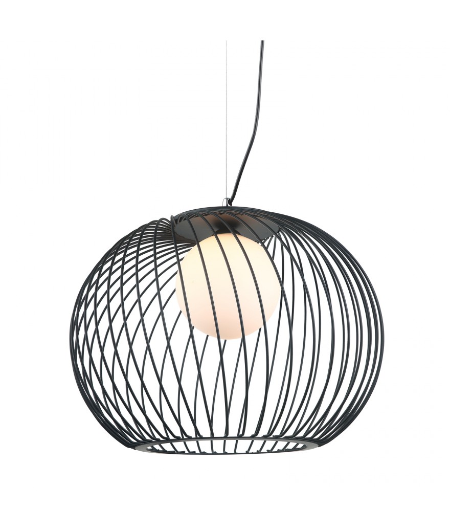 Lampa wisząca Clarisa, MDM-3842-1 BK - ITALUX